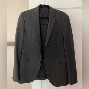 HUGO BOSS Norwin Slim Fit Solid Stretch Sport Coat 40R Charcoal